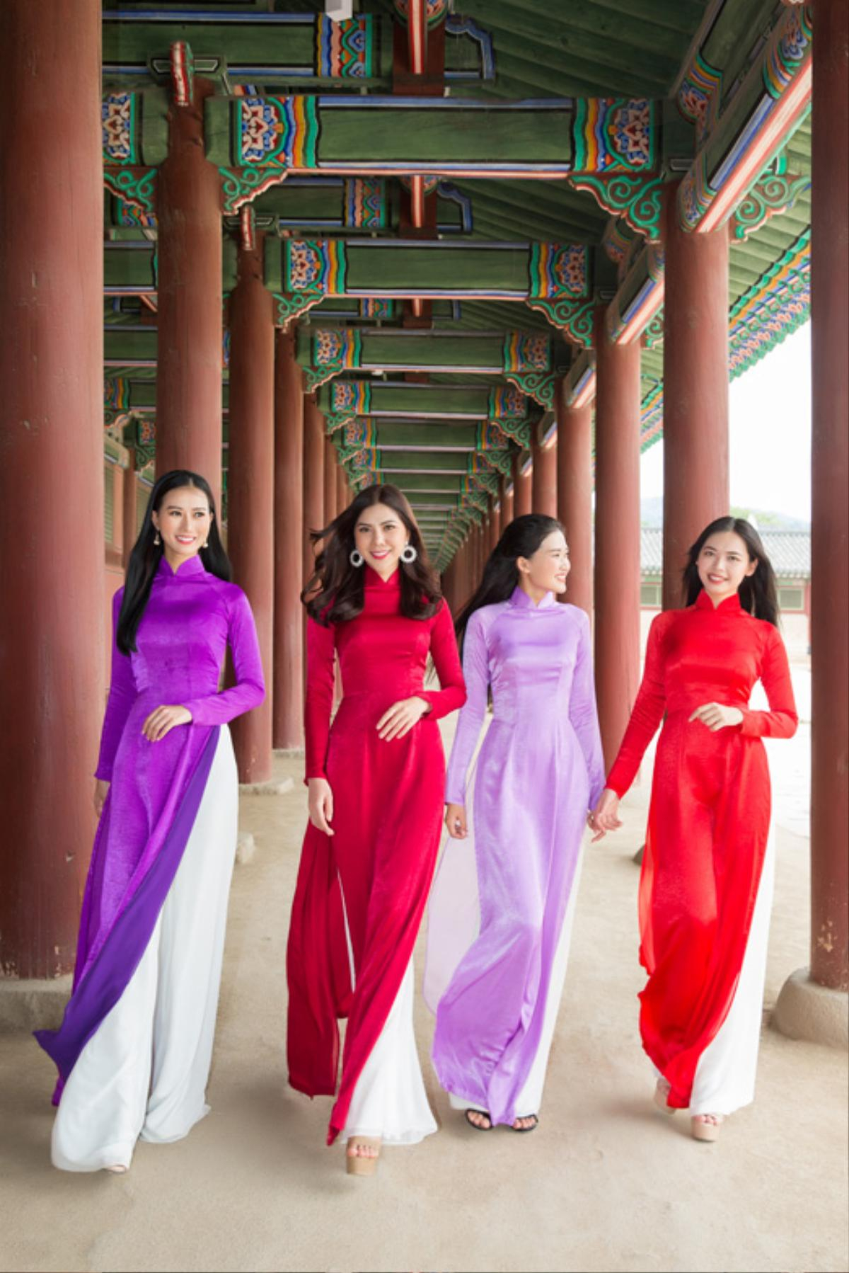 Top 15 Miss Supranational Vietnam diện áo dài Kinzu gây sốt ở Hàn Quốc Ảnh 1