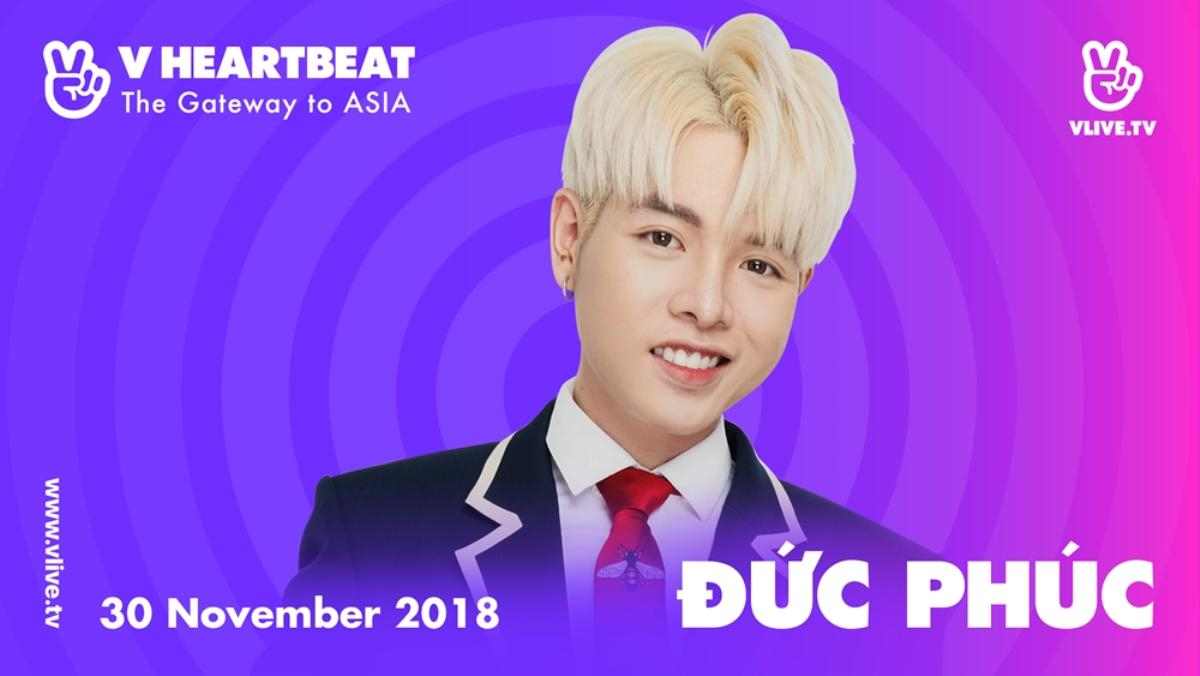 Dàn Line-up V HEARTBEAT LIVE: JustaTee cùng dàn 'nam thần' Vpop sẽ tạo nên 'cơn lốc âm nhạc' cuối tháng 11 Ảnh 3