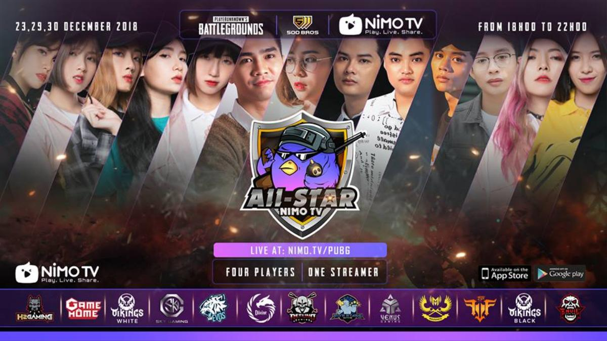 PUBG ALLSTAR - sự kiện đặc biệt khép lại năm 2018 của PUBG Việt Ảnh 1