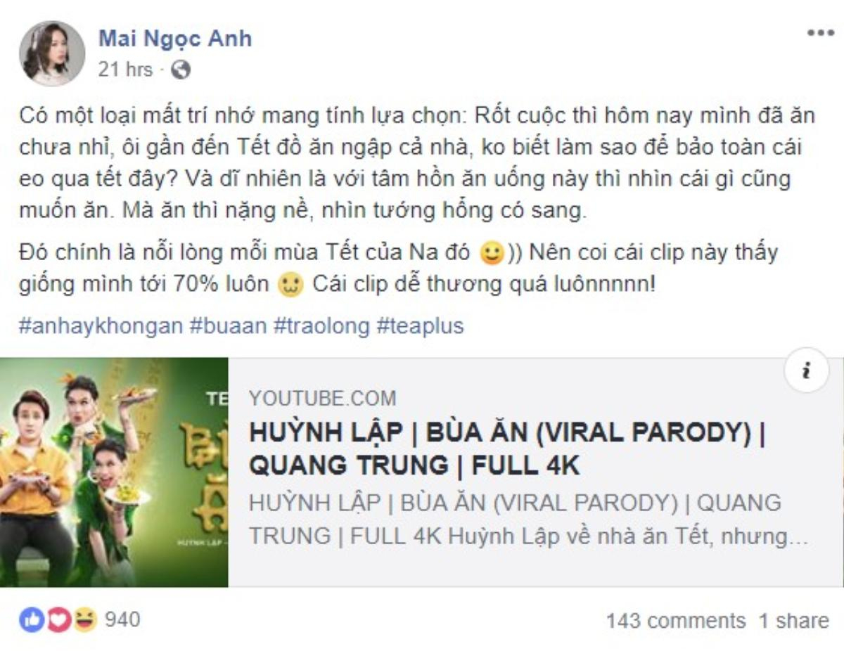 Vẫn đầu bảng và chưa có dấu hiệu hạ nhiệt, 'ăn hay không ăn' đang là từ khóa hot dịp Tết 2019 Ảnh 4