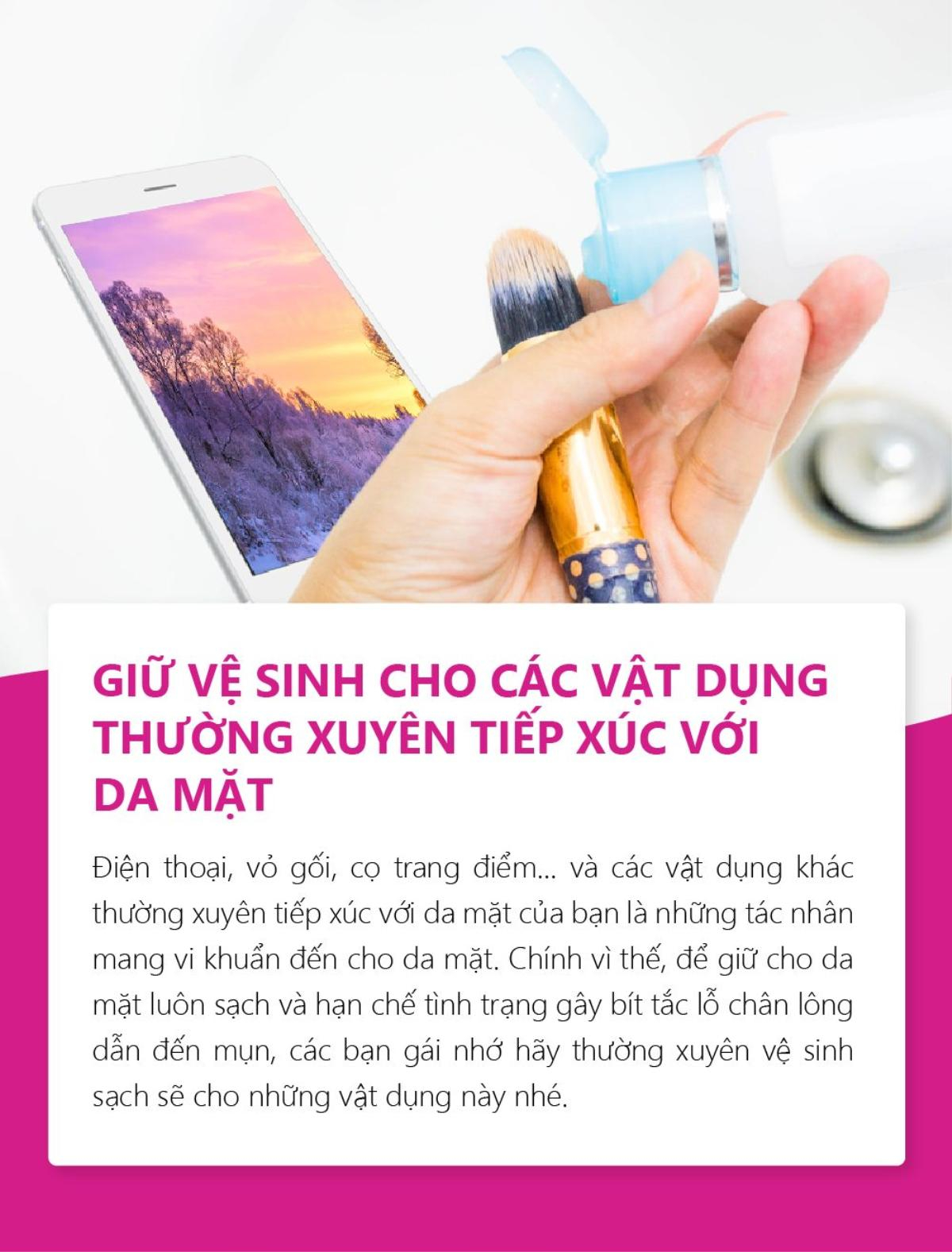 6 cách đơn giản giúp bạn 'đánh bay' nỗi lo mụn nội tiết Ảnh 3