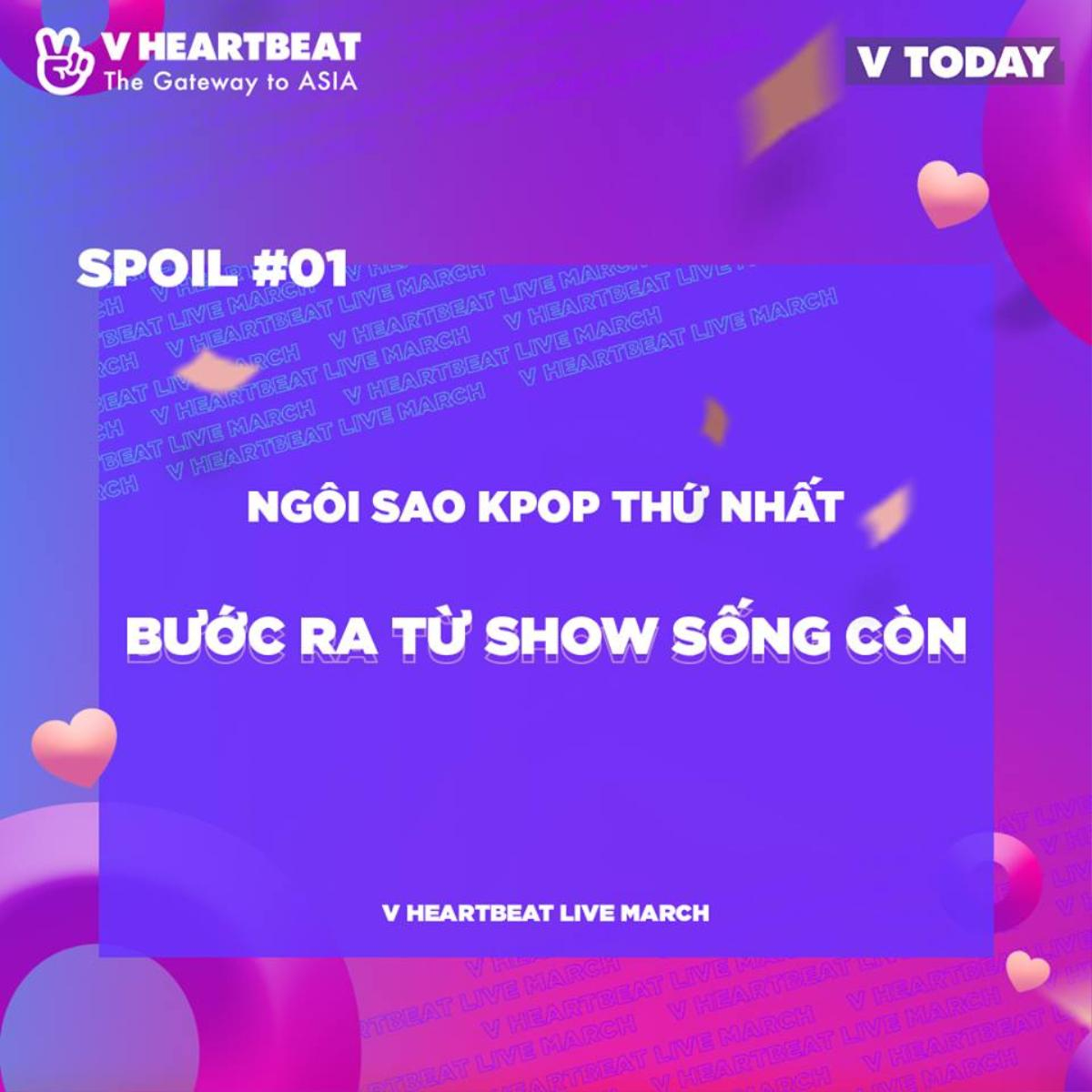 V HEARTBEAT LIVE 2019 đã chính thức trở lại, nghệ sĩ Kpop nào sẽ 'đổ bộ' Việt Nam đầu tiên? Ảnh 1