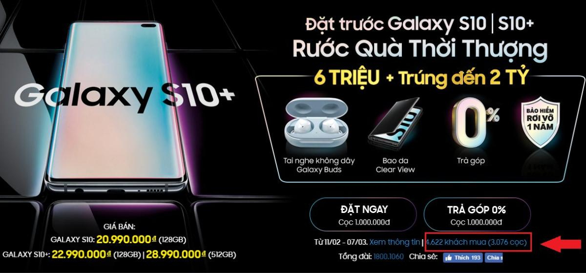 Chưa mở bán, hàng ngàn người đã ùn ùn đặt trước Galaxy S10/S10+ và đây là lý do Ảnh 1