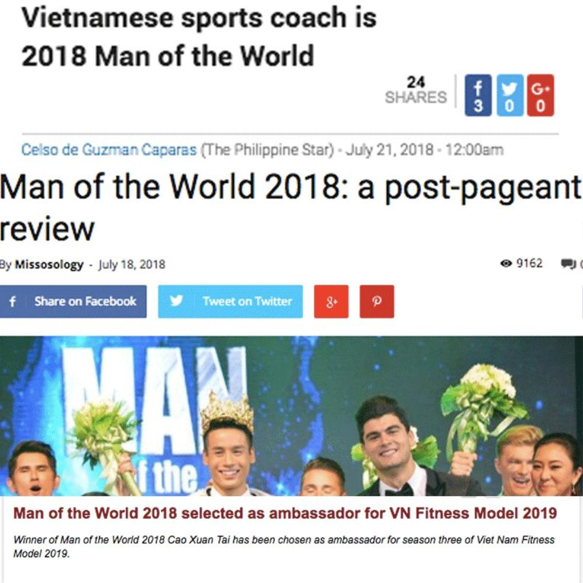 Vừa đăng quang đấu trường nhan sắc quốc tế, nam vương Man of the world 2018 đã lộ nghi án phẫu thuật thẩm mỹ Ảnh 3