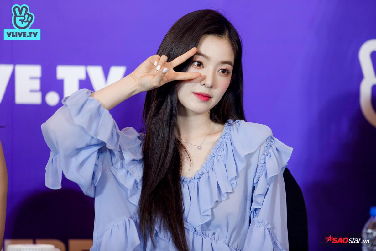 Fansign V Heartbeat tháng 4/2019: 'Mỹ nhân lạnh lùng' Irene (Red Velvet) 'tan băng', liên tục bắn tim và làm aegyo 'đốn tim' fan Việt Ảnh 7