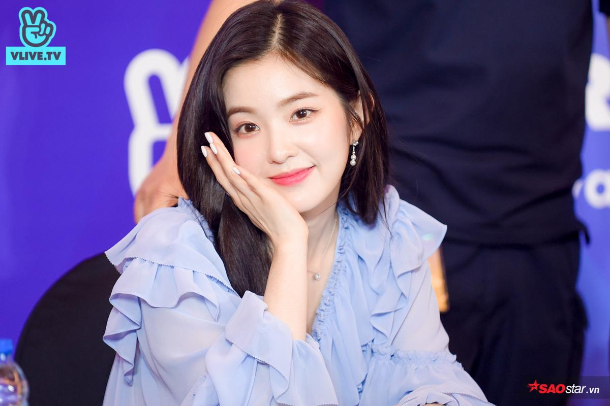 Fansign V Heartbeat tháng 4/2019: 'Mỹ nhân lạnh lùng' Irene (Red Velvet) 'tan băng', liên tục bắn tim và làm aegyo 'đốn tim' fan Việt Ảnh 8