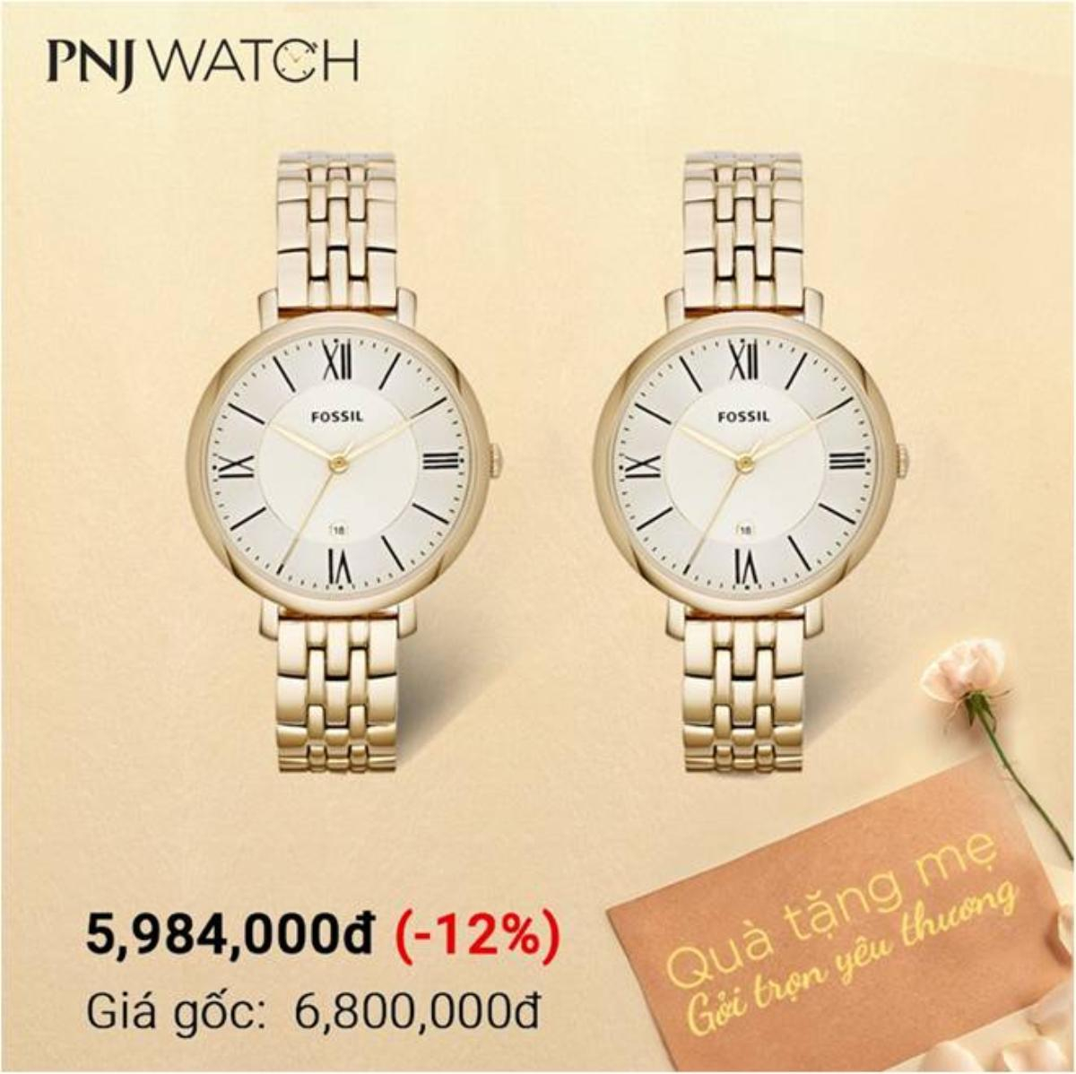 PNJ WATCH khuyến mãi khủng mừng 'Ngày của mẹ' Ảnh 3