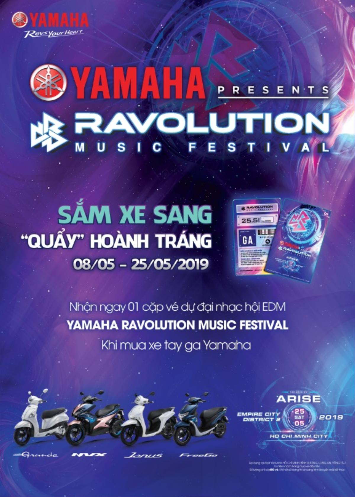 Bỏ túi 4 tuyệt chiêu giành vé nóng xem Yamaha Ravolution Music Festival Ảnh 2