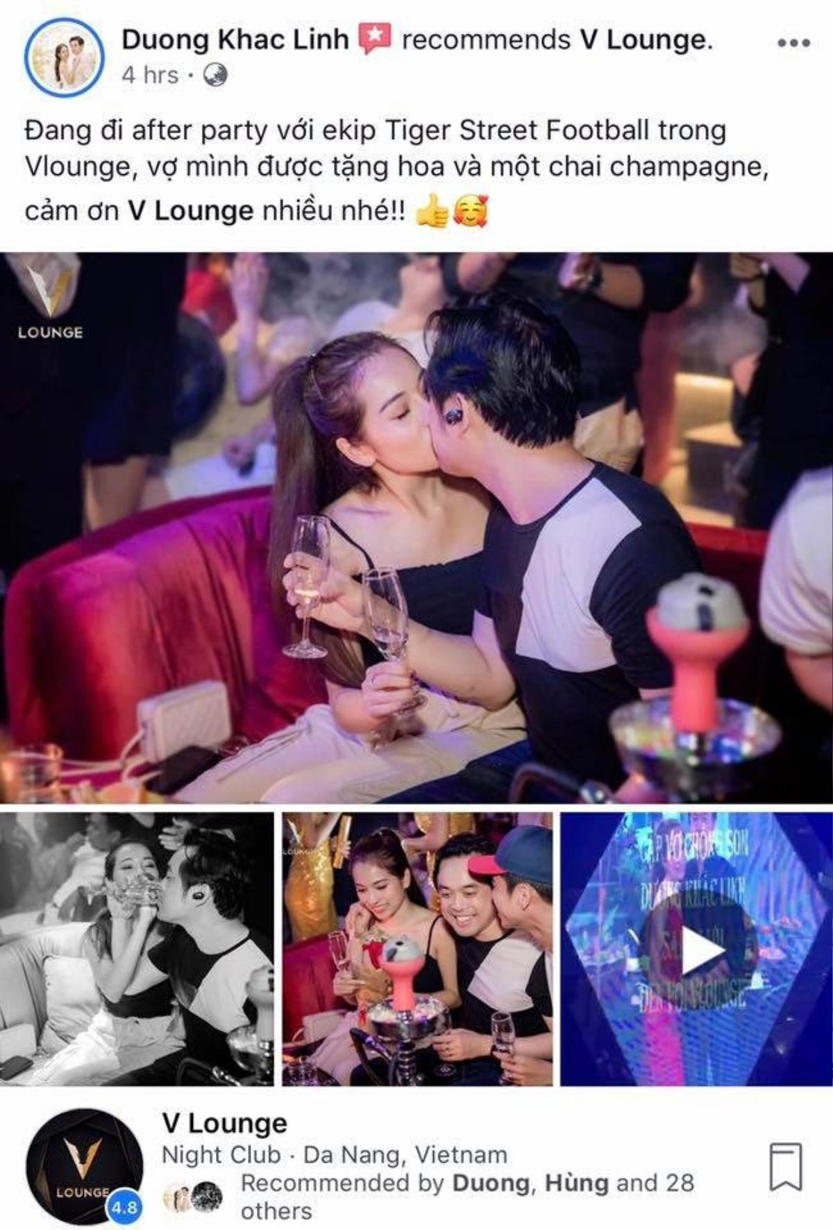 Dương Khắc Linh khóa môi vợ ngọt ngào tại Club Lounge Đà Nẵng sau lễ cưới cổ tích Ảnh 3