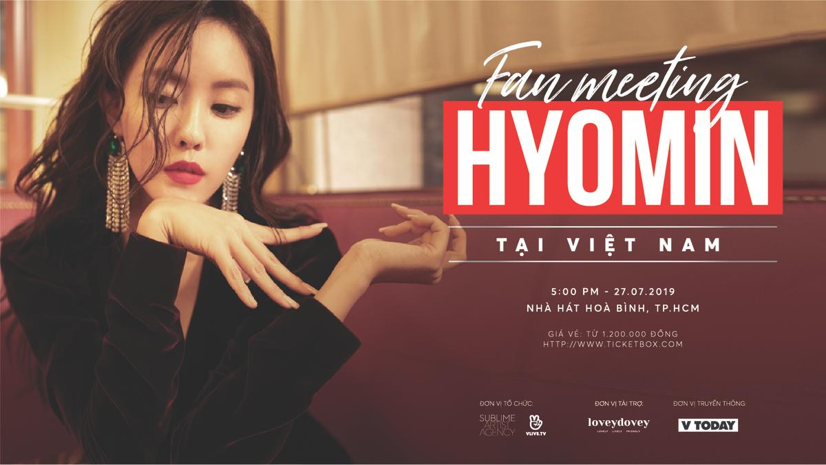 Hyomin sẽ song ca với một ca sĩ Việt Nam tại fanmeeting đầu tiên tại nhà hát Hòa Bình Ảnh 1