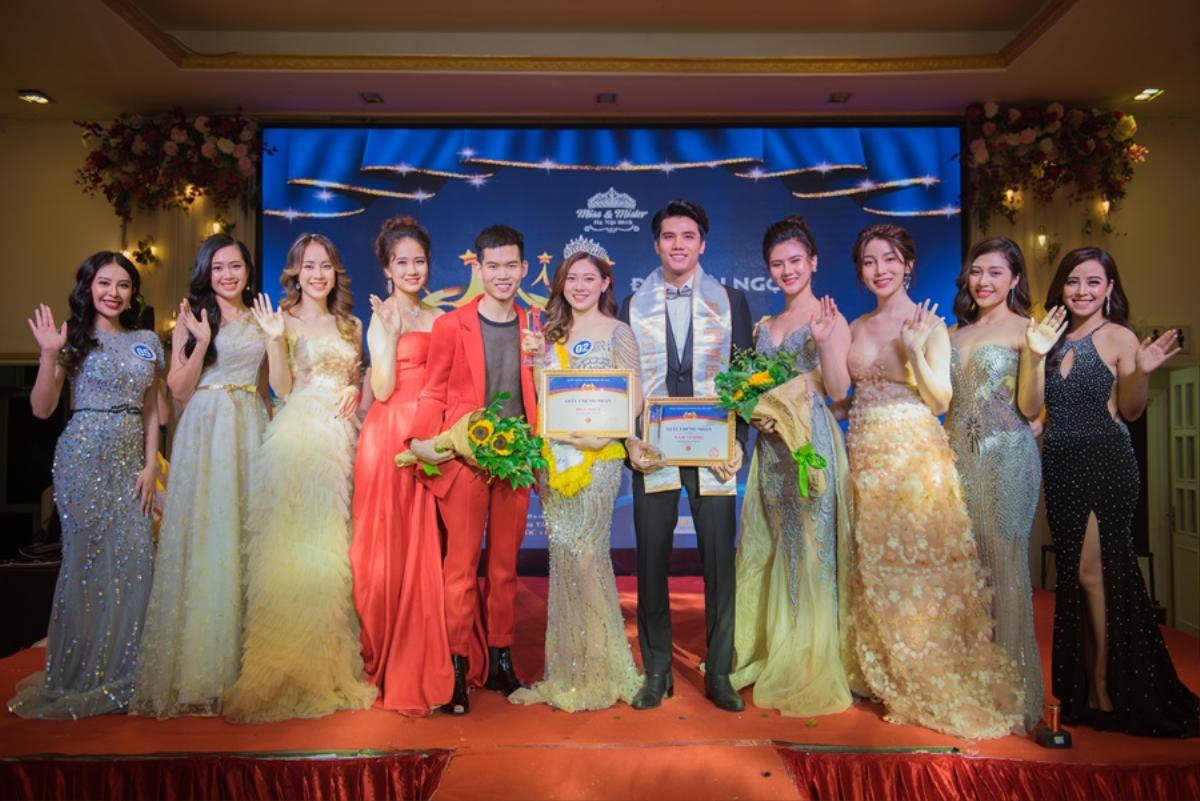 Siêu mẫu Tuân Lucas và dàn hoa khôi khủng hội ngộ trong đêm Gala Miss & Mister Hà Nội 2019 Ảnh 1