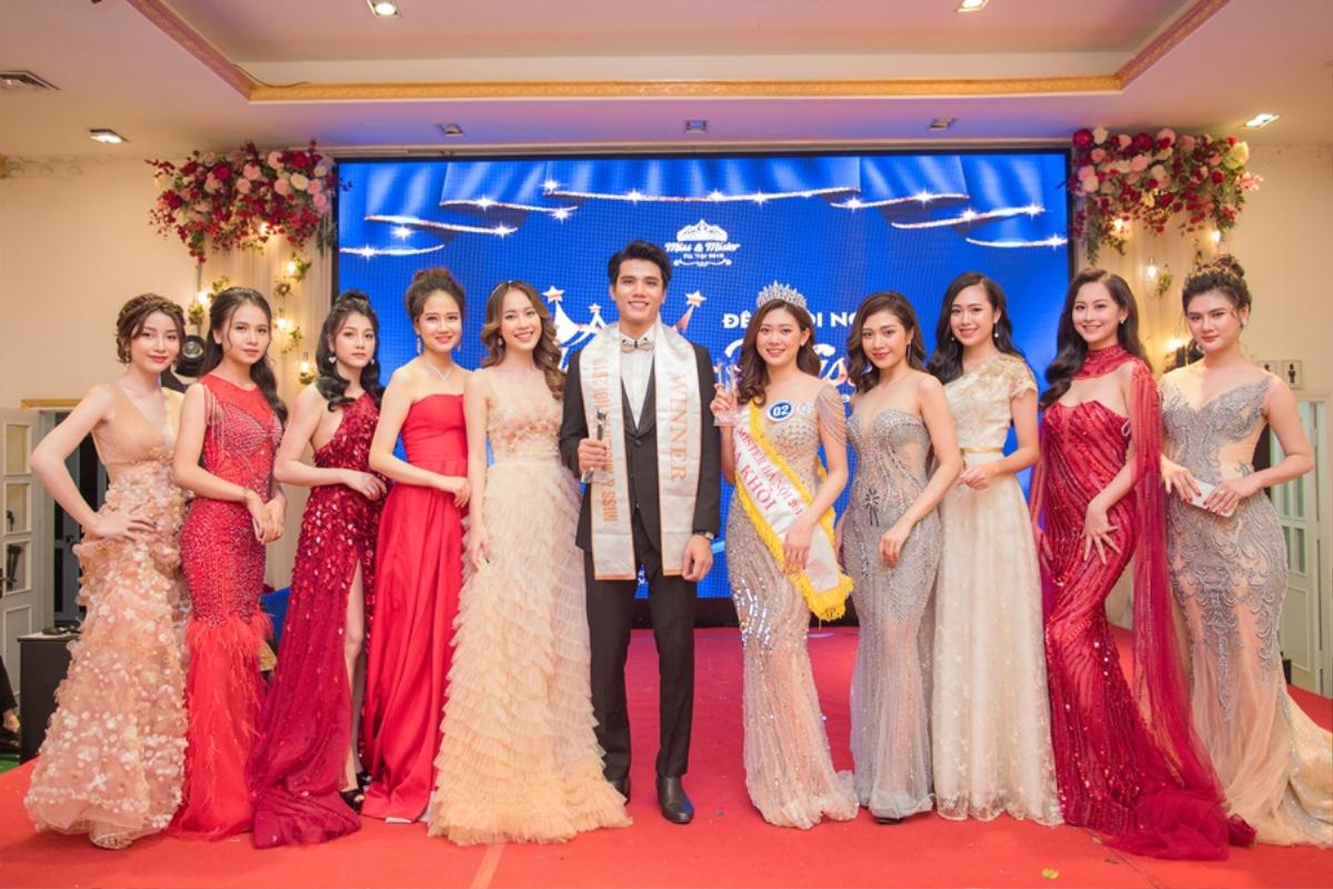 Siêu mẫu Tuân Lucas và dàn hoa khôi khủng hội ngộ trong đêm Gala Miss & Mister Hà Nội 2019 Ảnh 7