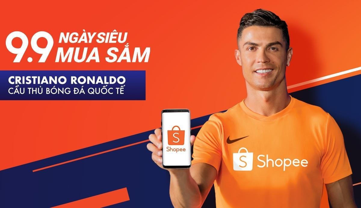 Huyền thoại bóng đá thế giới Cristiano Ronaldo trở thành Đại sứ thương hiệu của Shopee Ảnh 1