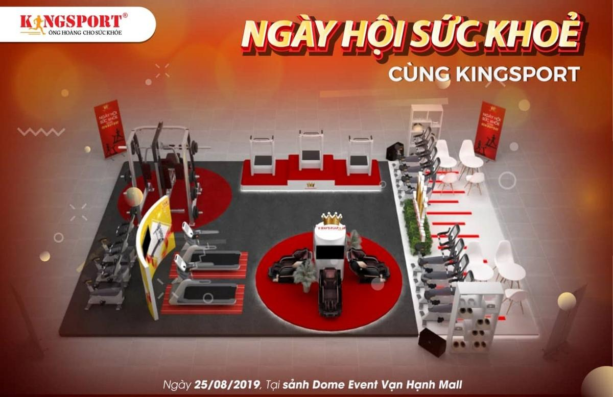 Cơ hội  ‘rinh’ quà xịn tại chương trình ‘Ngày hội Sức khỏe cùng Kingsport’ Ảnh 1