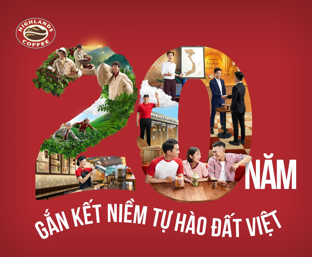 Loạt gương mặt đình đám hứa hẹn khuấy động chuỗi sự kiện ‘20 năm - gắn kết niềm tự hào đất việt’ cùng Highlands Coffee Ảnh 1