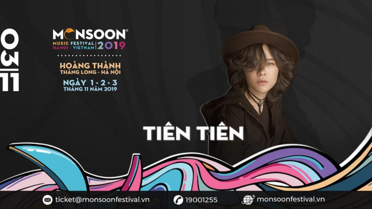 Monsoon Music Festival 2019: Tiên Tiên sẽ 'chill' với những bản hit nào? Ảnh 1