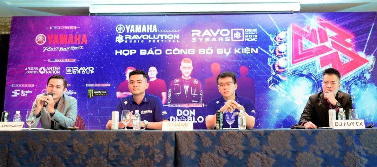 EDM Yamaha Ravolution trở lại với dàn line-up 'cực khủng' Ảnh 1