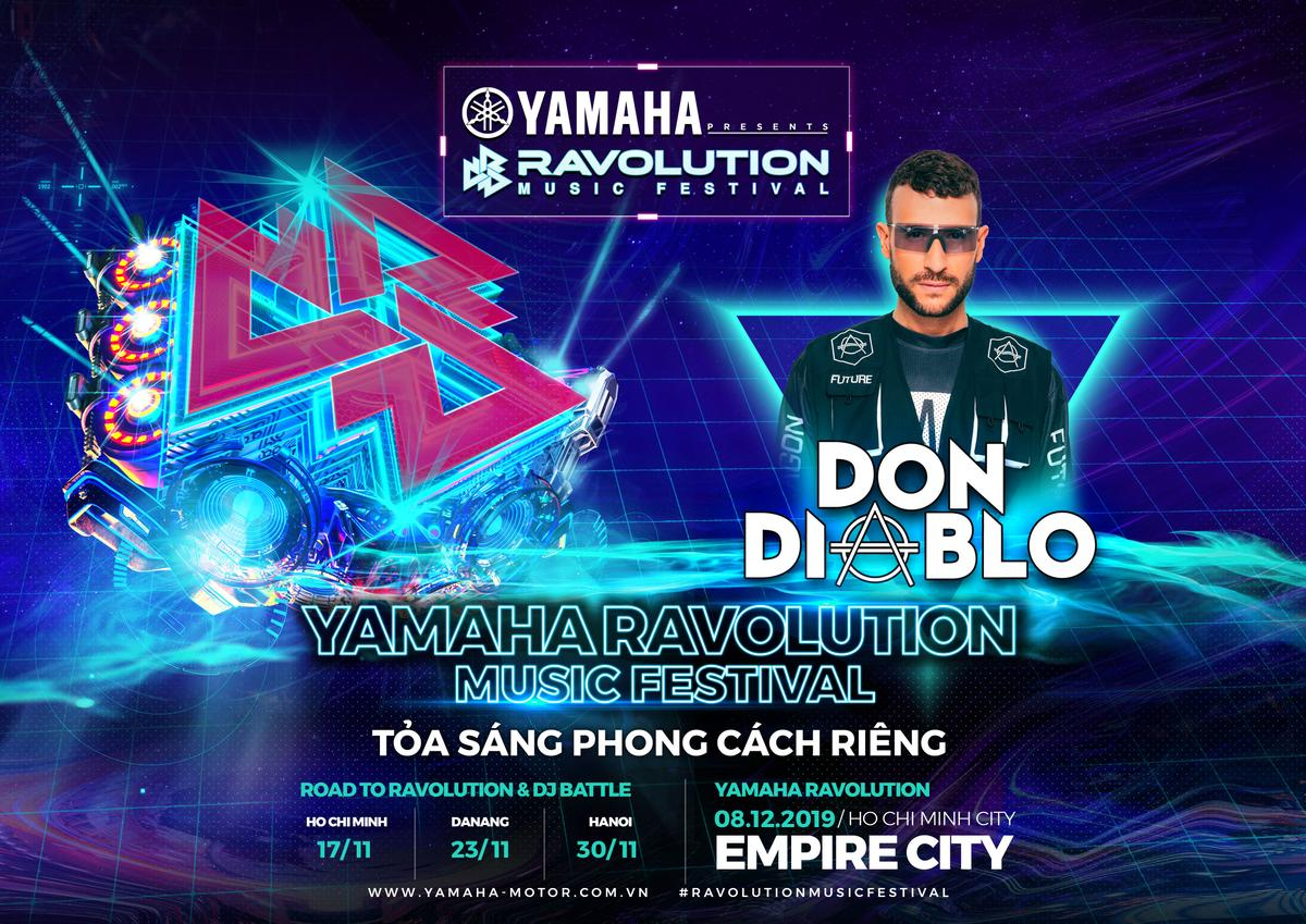 EDM Yamaha Ravolution trở lại với dàn line-up 'cực khủng' Ảnh 2