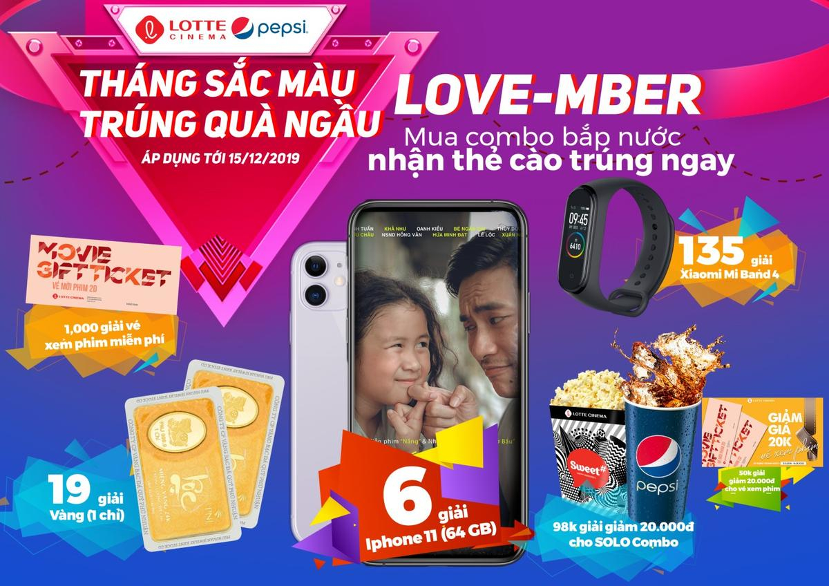 Love-Mber, tháng sắc màu trúng quà cực ngầu tại Lotte Cinema Ảnh 1