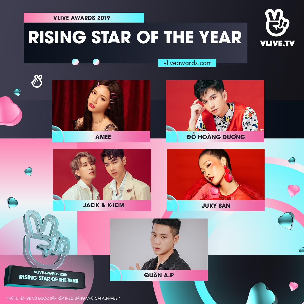 VLive Awards 2019: K-ICM và Jack, Hương Giang, Bích Phương,… xuất hiện tại các hạng mục quan trọng Ảnh 5