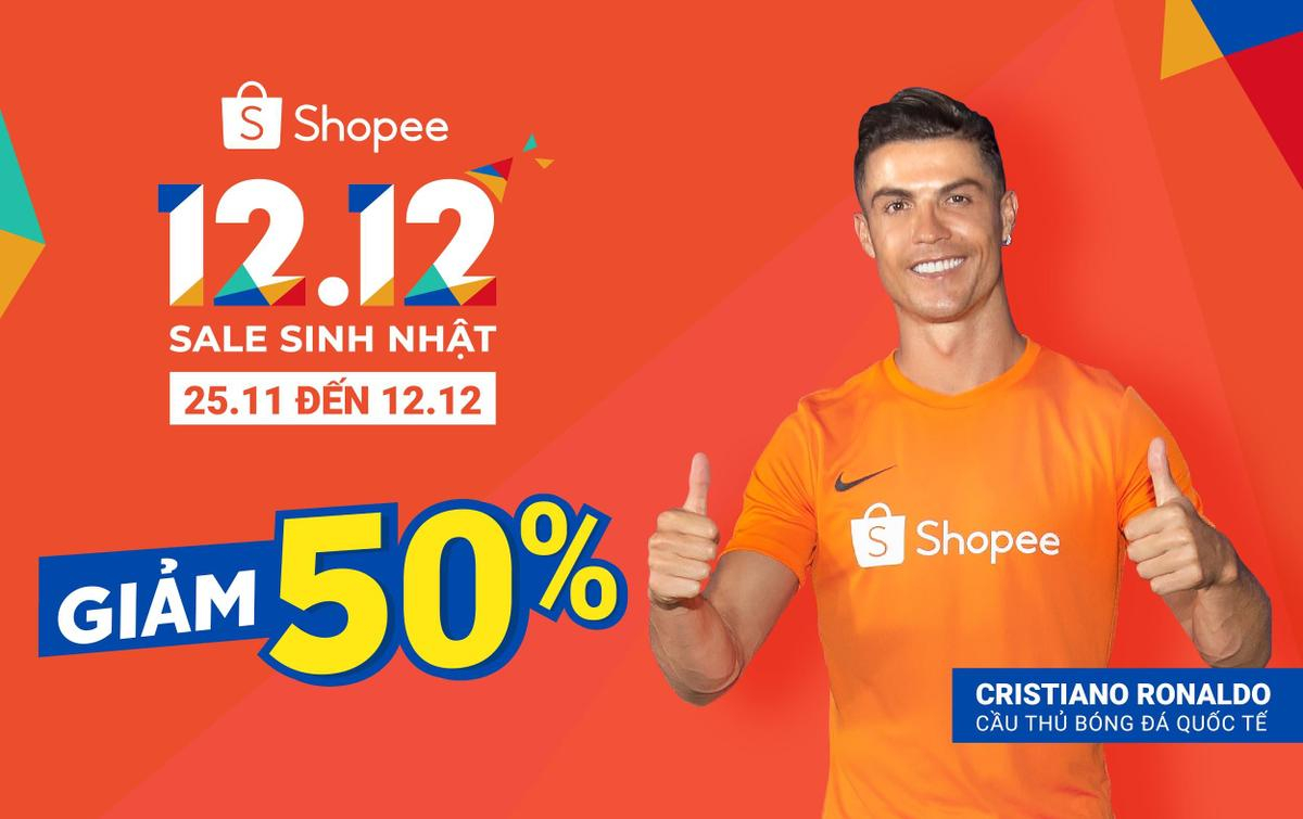 Chào đón siêu ưu đãi trong sự kiện mua sắm lớn nhất cuối năm, Shopee 12.12 Sale Sinh Nhật Ảnh 1