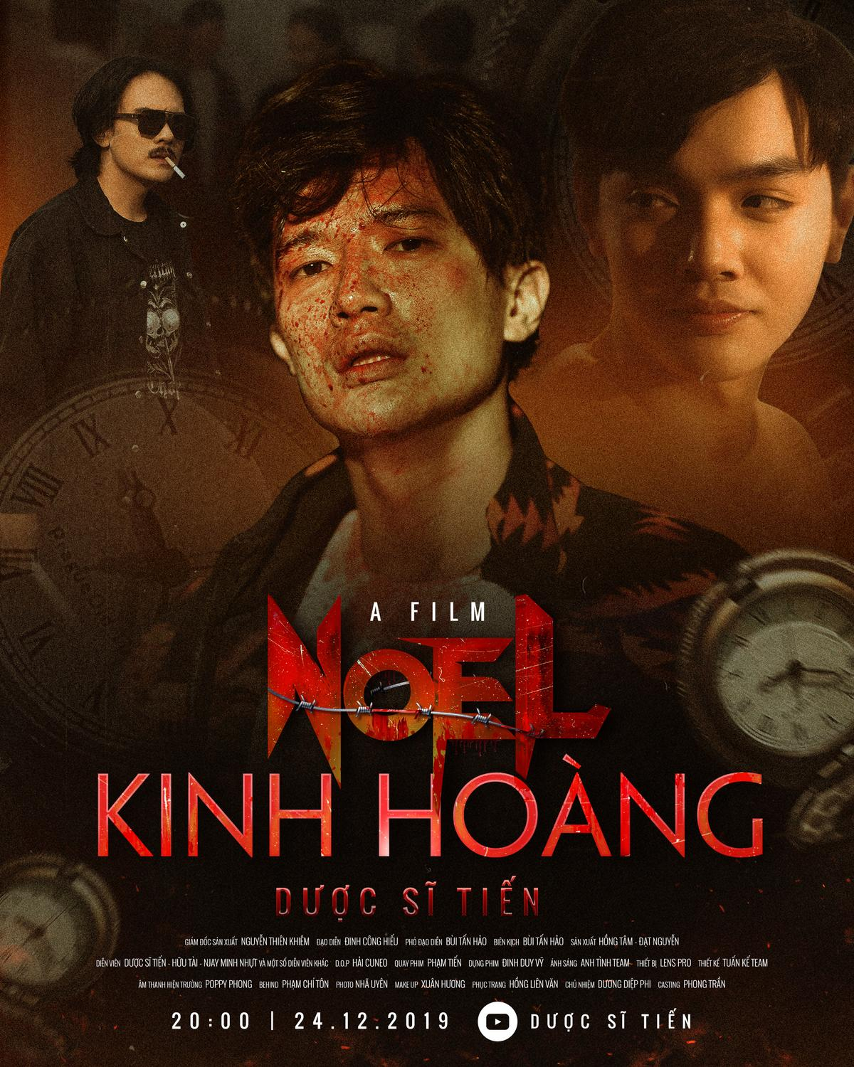 Dược sĩ Tiến come back với phim ngắn đam mỹ Noel kinh hoàng Ảnh 2