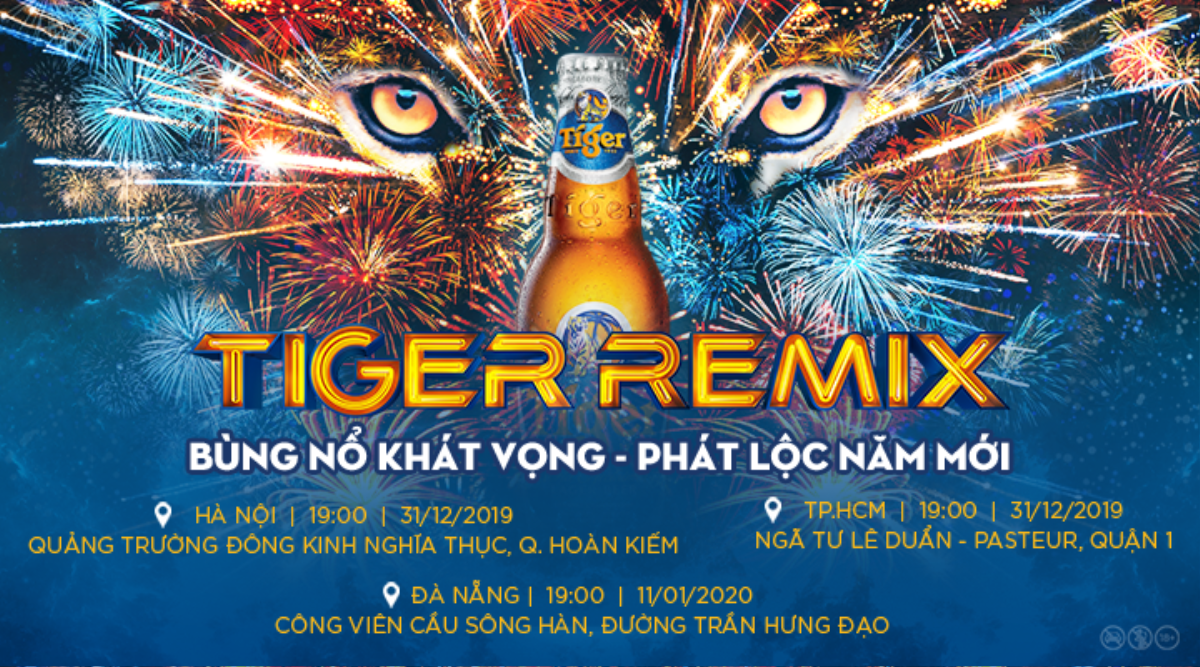 Chuyến ‘đu đưa” cuối cùng của năm 2019: Đắm mình trong ‘đại tiệc âm nhạc’ Tiger Remix Ảnh 1