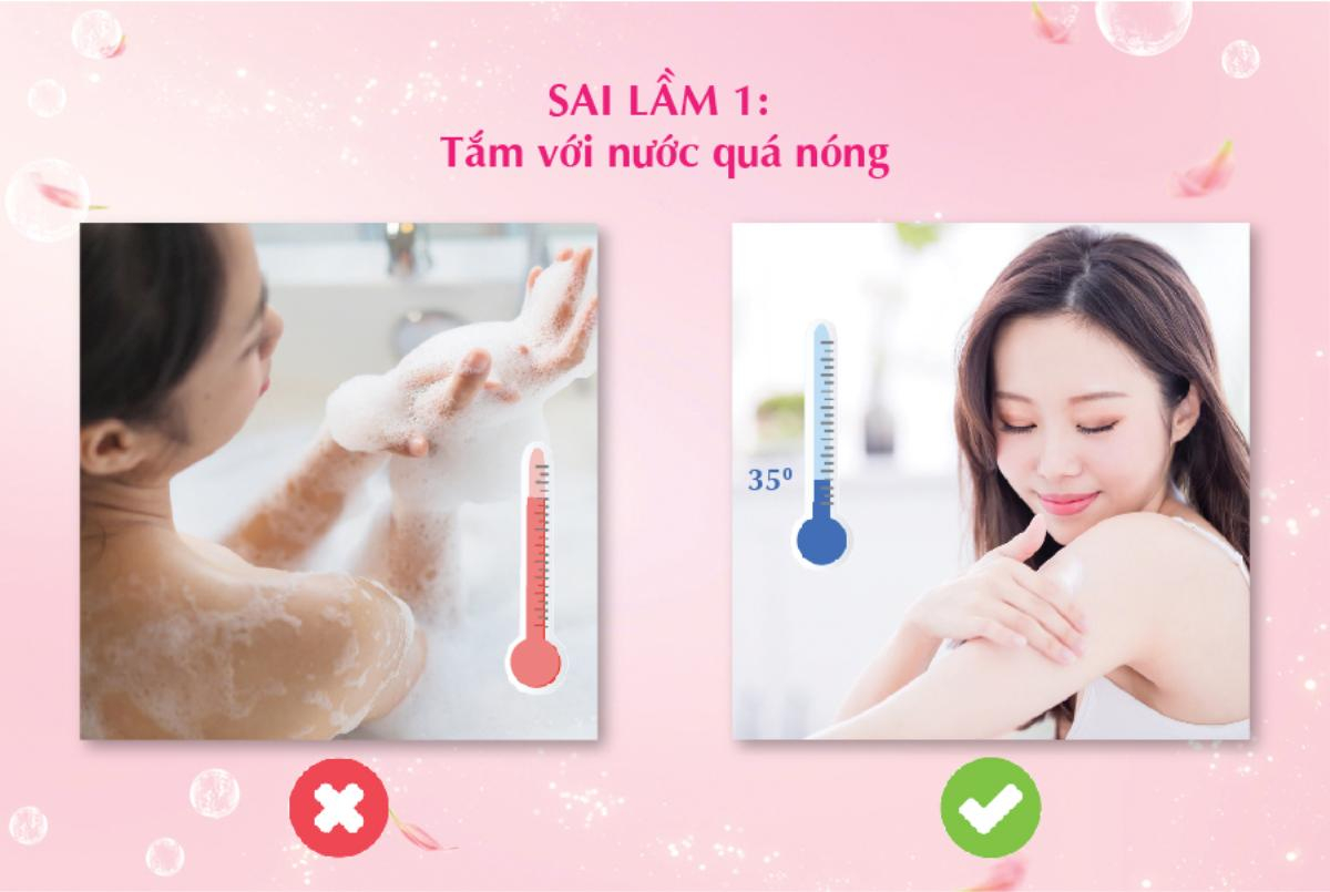 Đừng vì 4 sai lầm này mà khiến sữa tắm dưỡng trắng nàng đang dùng không phát huy hết công dụng Ảnh 1