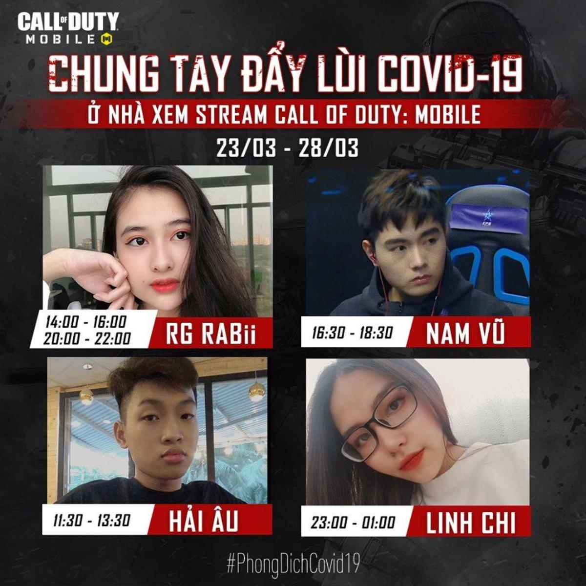 Cộng đồng Call of Duty: Mobile VN truyền cảm hứng cho game thủ bằng thông điệp chung tay đẩy lùi Covid-19 Ảnh 2