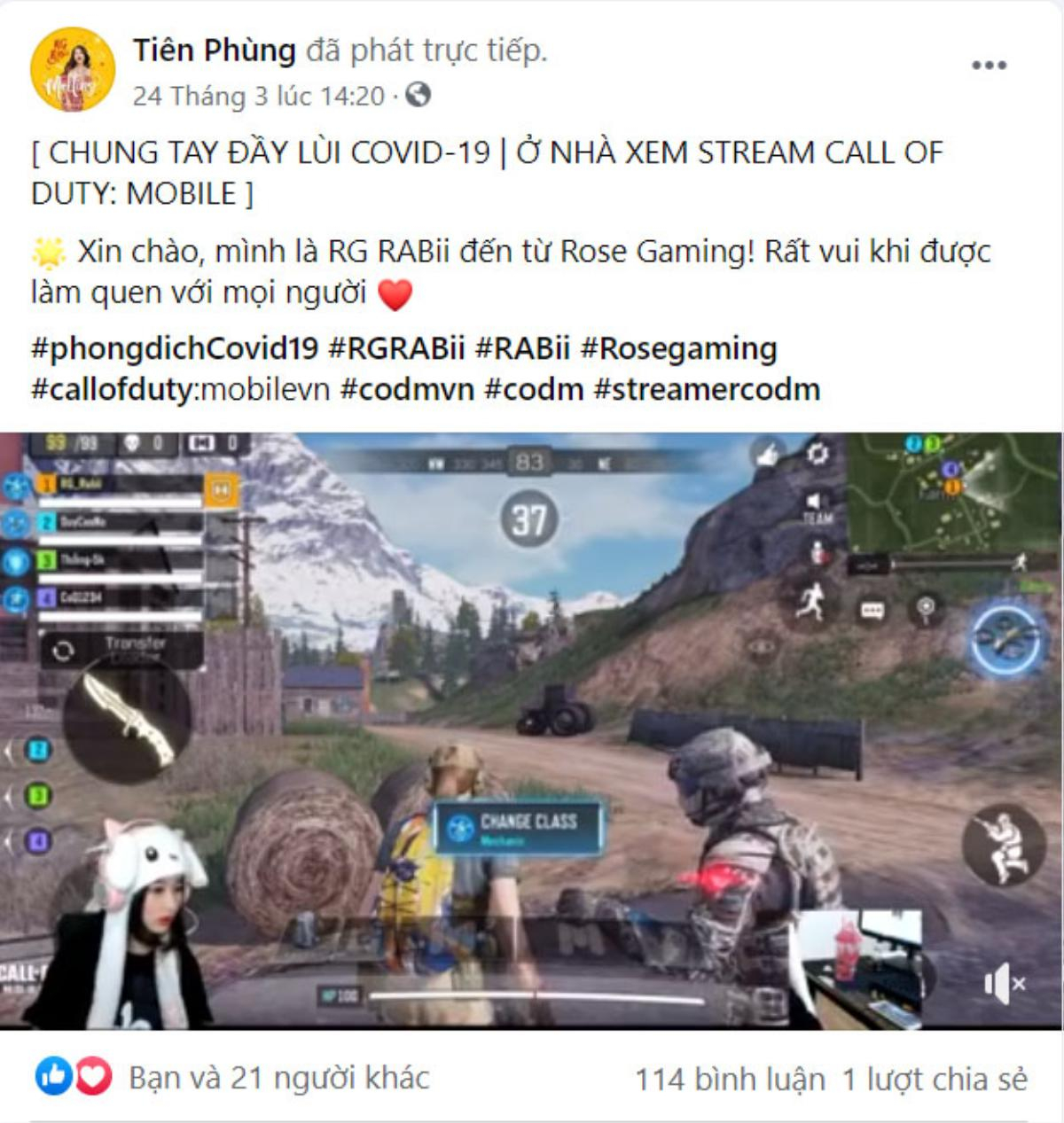 Cộng đồng Call of Duty: Mobile VN truyền cảm hứng cho game thủ bằng thông điệp chung tay đẩy lùi Covid-19 Ảnh 3