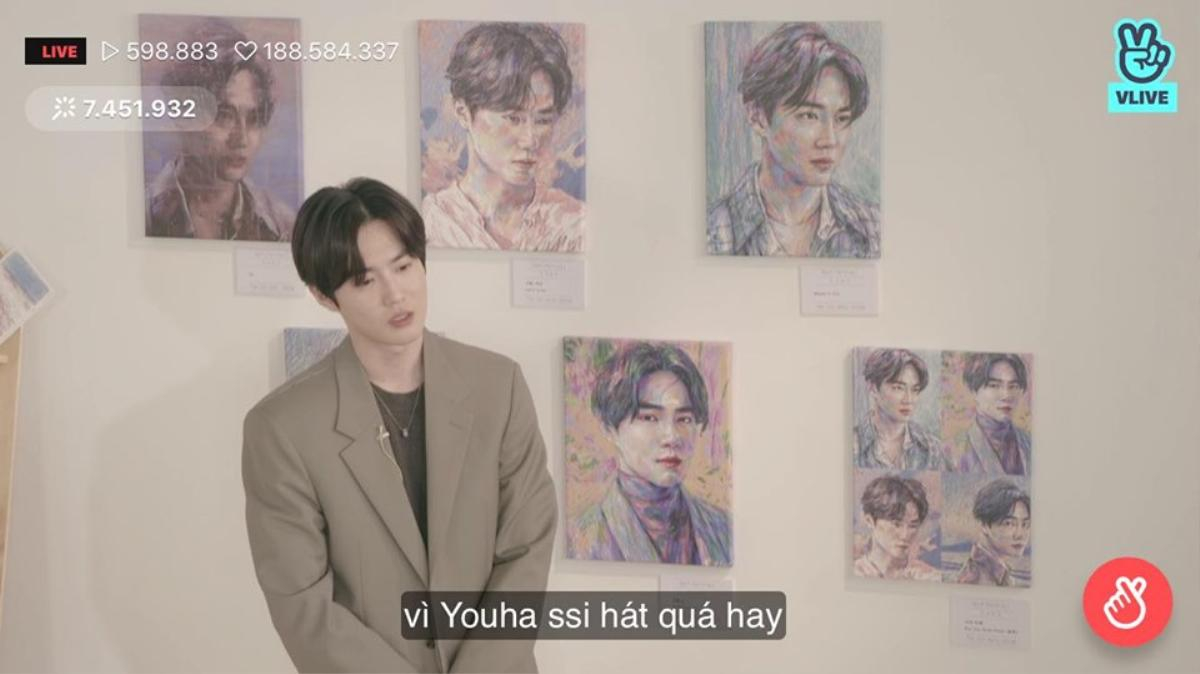 Suho 'Self-Portrait' showcase debut solo: 'Mém khóc nhè' vì không có các thành viên EXO, mọi ca khúc trong album đều lấy fan làm cảm hứng chính Ảnh 11