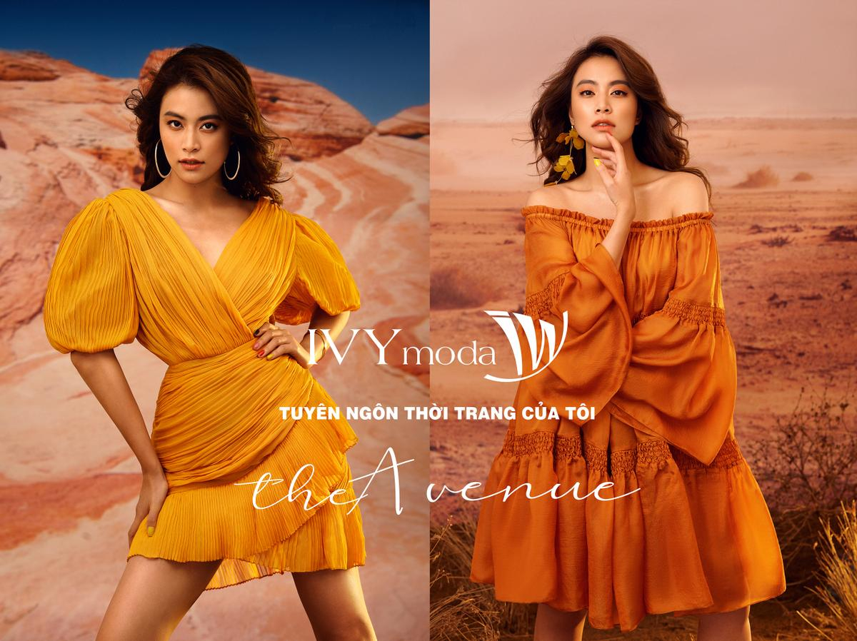 Hoàng Thuỳ Linh kể câu chuyện thời trang của mình trong BST The Avenue của IVY moda Ảnh 1