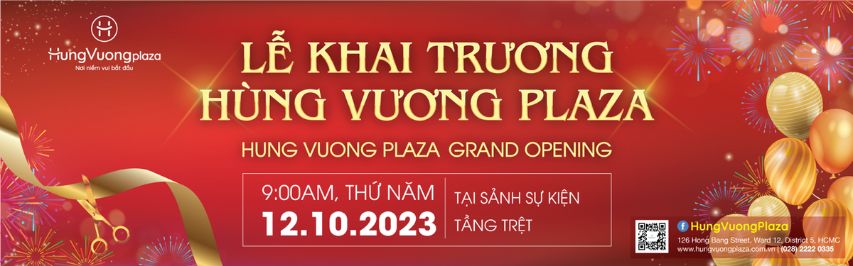 Hùng Vương Plaza chính thức khai trương, trở thành TTTM tâm điểm tại quận 5 Ảnh 4