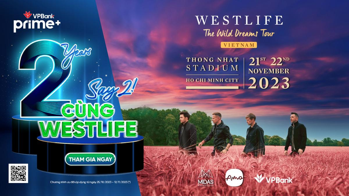 'Say 2!' với Westlife cùng VPBank Ảnh 1