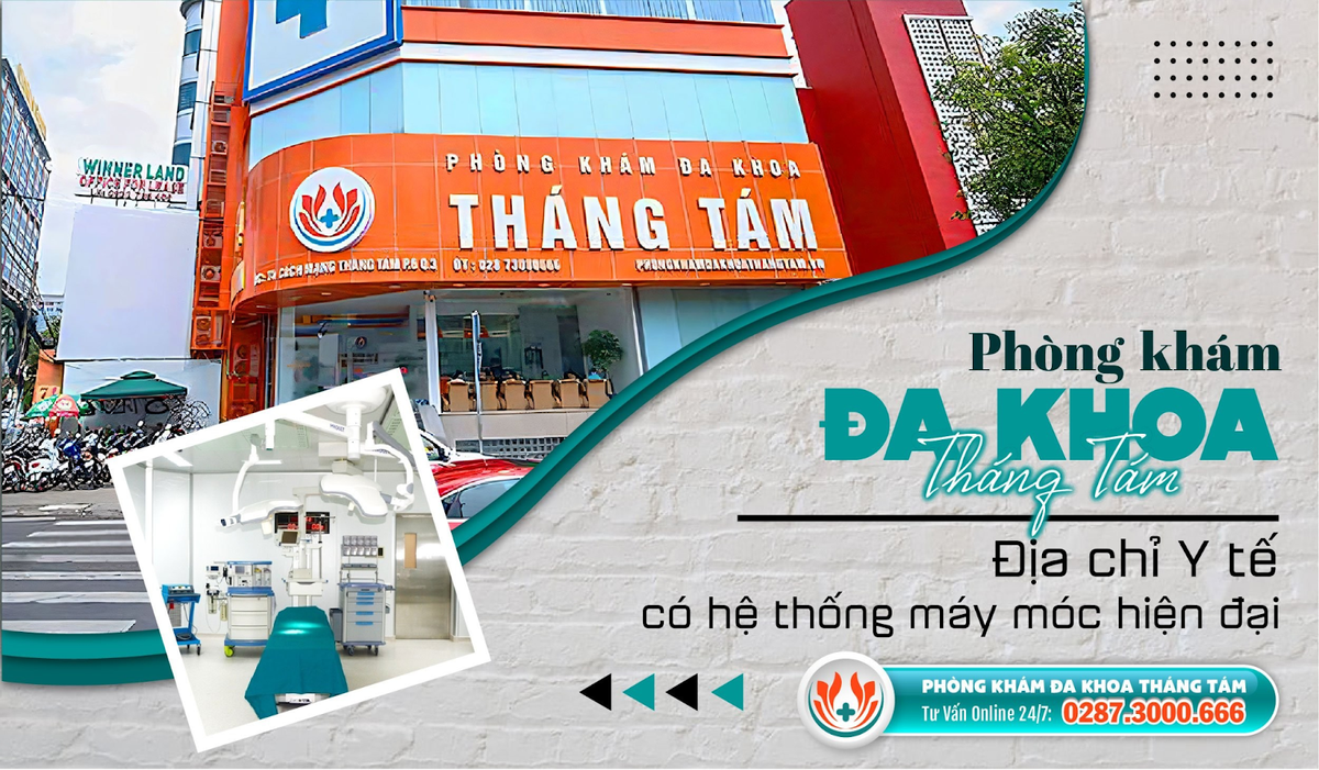 Phòng khám Đa khoa Tháng Tám - Phòng khám TP.HCM chất lượng Ảnh 3