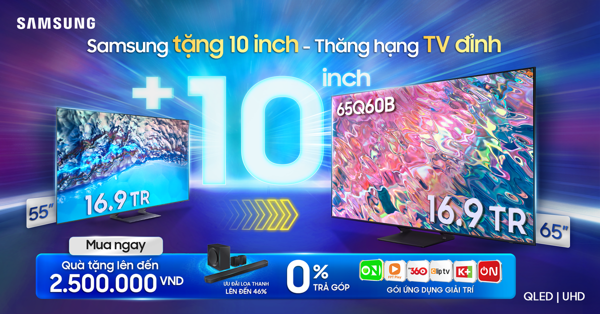 Samsung 'bỏ bùa choáng' người dùng với loạt ưu đãi TV khủng cuối năm Ảnh 2