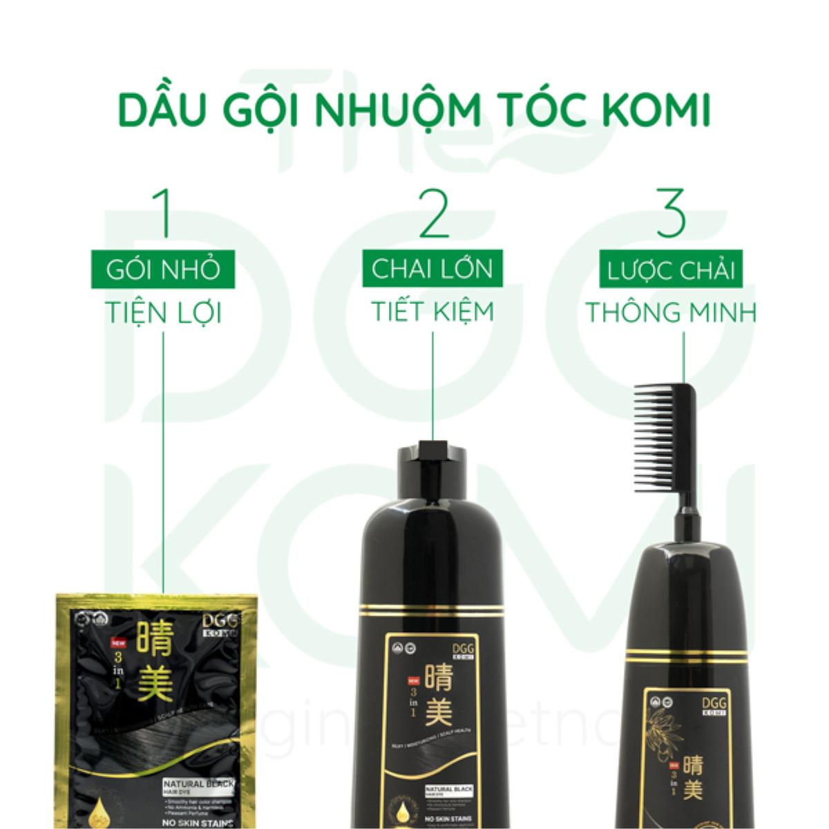 Dầu gội nhuộm tóc Komi dẫn đầu xu thế nhuộm tóc chiết xuất thực vật Ảnh 3