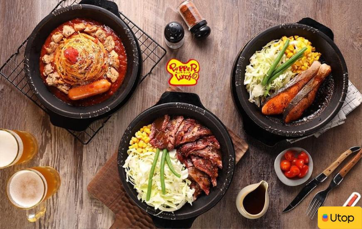 Trải Nghiệm Ấn Tượng tại Pepper Lunch Với Ưu Đãi Hấp Dẫn từ Utop! Ảnh 1