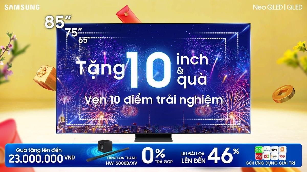 TikToker Việt vui như hội khi chớp được ưu đãi lên đời TV hấp dẫn Ảnh 7