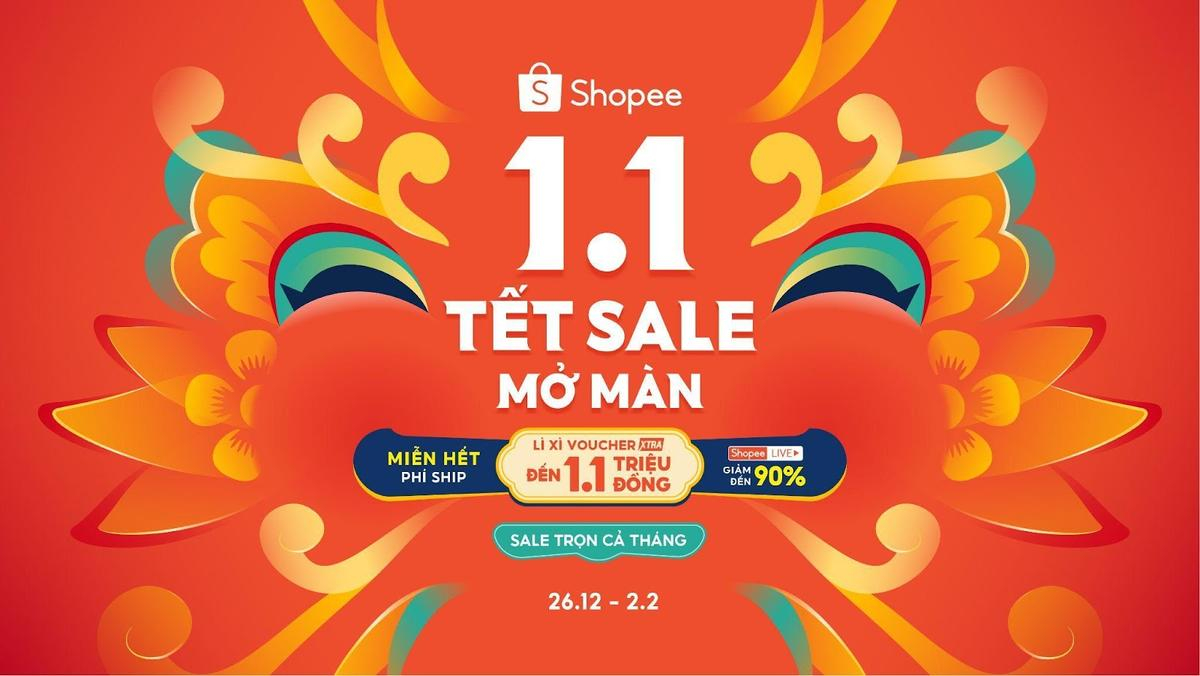 Săn deal, sắm Tết trọn tháng cùng Shopee với loạt ưu đãi đến 90% Ảnh 2