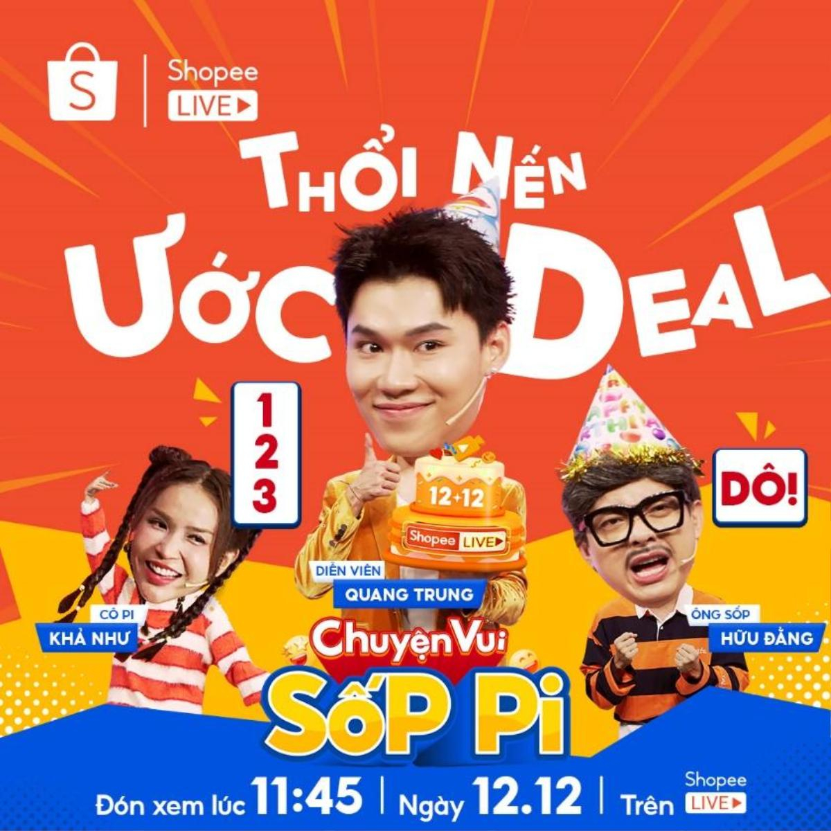 Shopee ưu đãi giảm 90% và loạt chương trình giải trí suốt 12 ngày trên livestream Ảnh 3