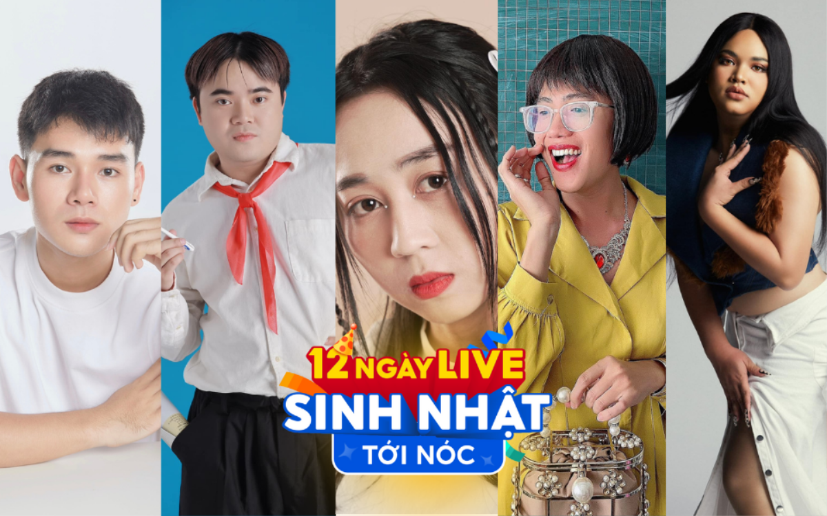 Dàn sao mừng sinh nhật Shopee “tới nóc” trên sóng livestream Ảnh 1