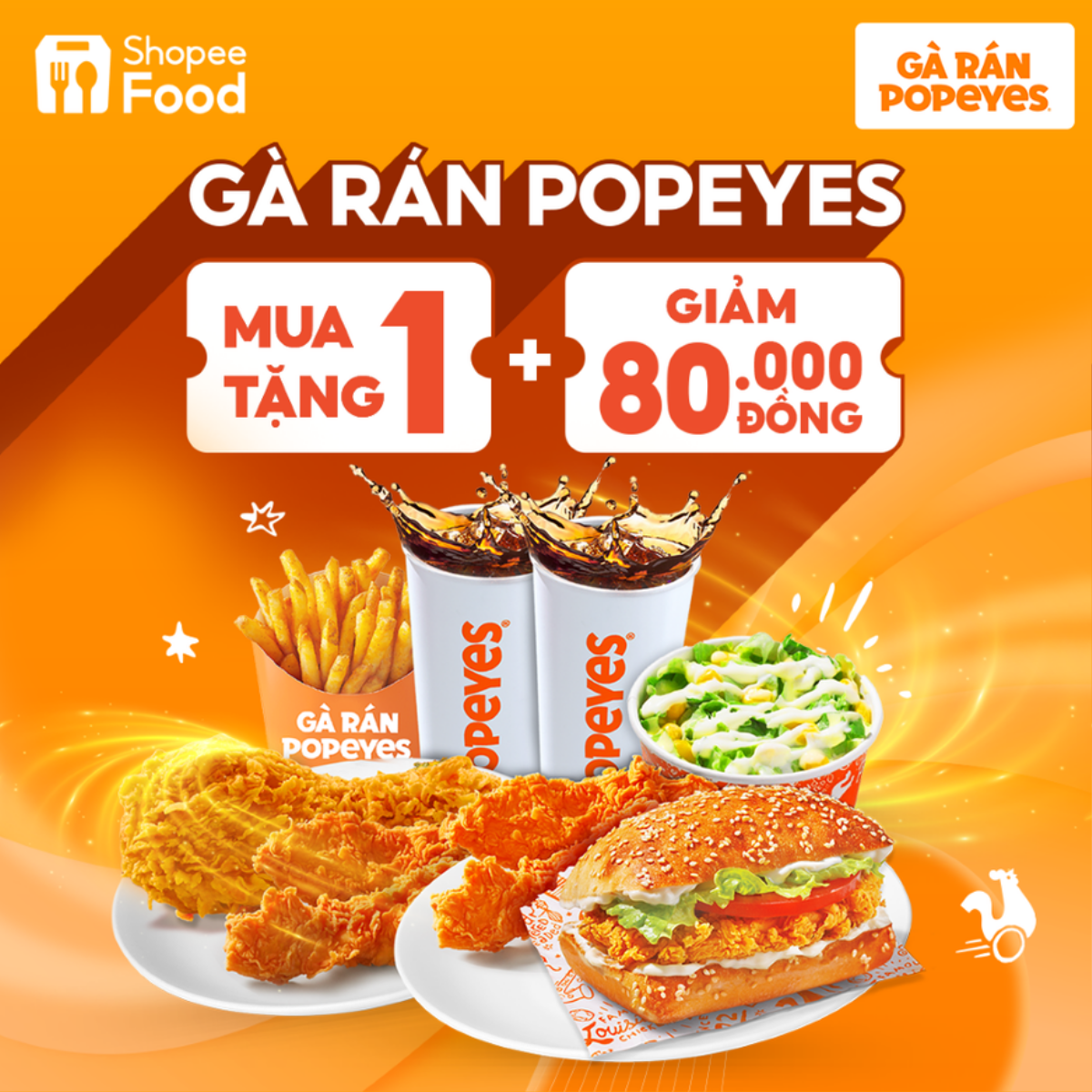 Ba ngày duy nhất, Popeyes tung liên hoàn ưu đãi Mua 1 Tặng 1 Ảnh 1