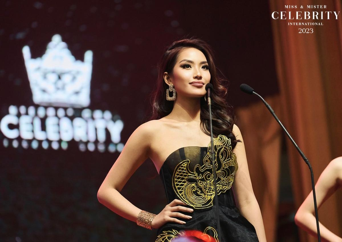 Nguyễn Lâm Châu đăng quang Miss Celebrity International 2023 Ảnh 4