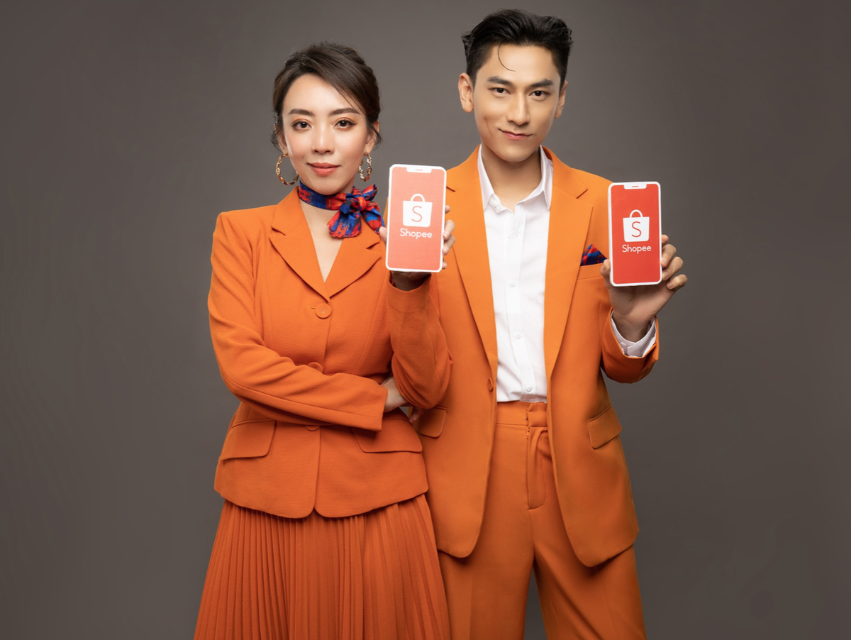 Đột nhập hậu trường TVC Shopee 6.6, Thu Trang tranh thủ livestream 'rao bán' cậu em trai Isaac Ảnh 1