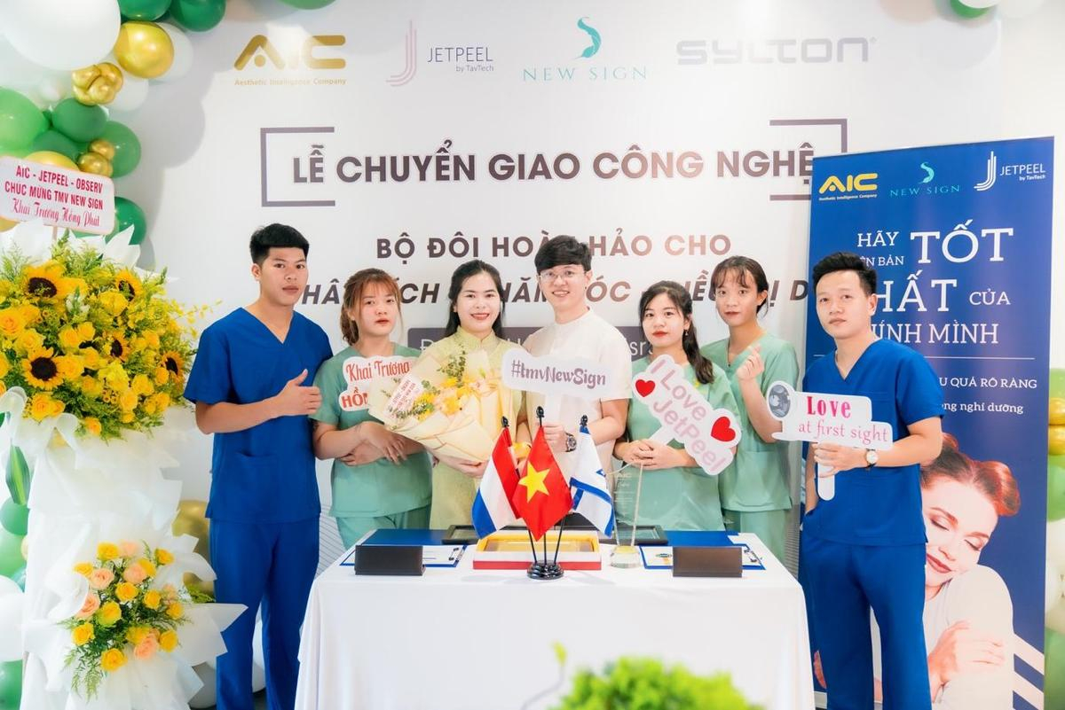 Thẩm mỹ viện New Sign chuyển giao thành công bộ đôi công nghệ chẩn đoán và chăm sóc da Châu Âu Ảnh 1