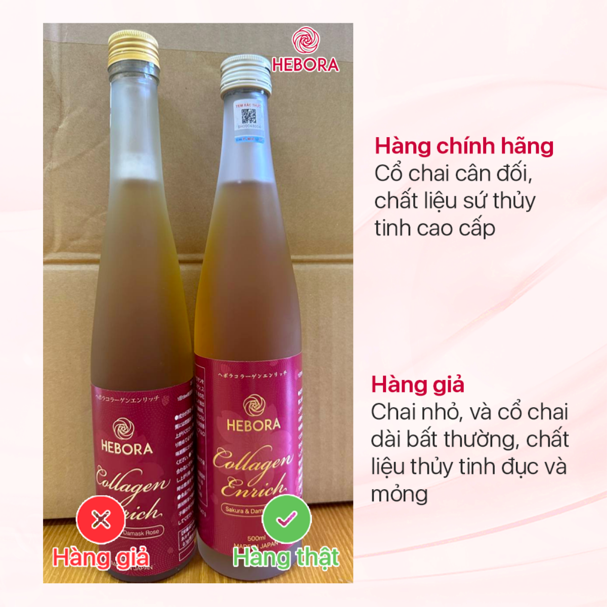 Trước vấn nạn hàng giả, thương hiệu Collagen Hebora cảnh báo khách hàng như thế nào? Ảnh 2