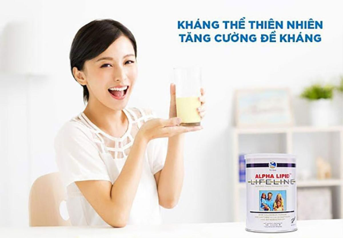 Alpha lipid lifeline cung cấp kháng thể giúp tăng cường sức khỏe Ảnh 3