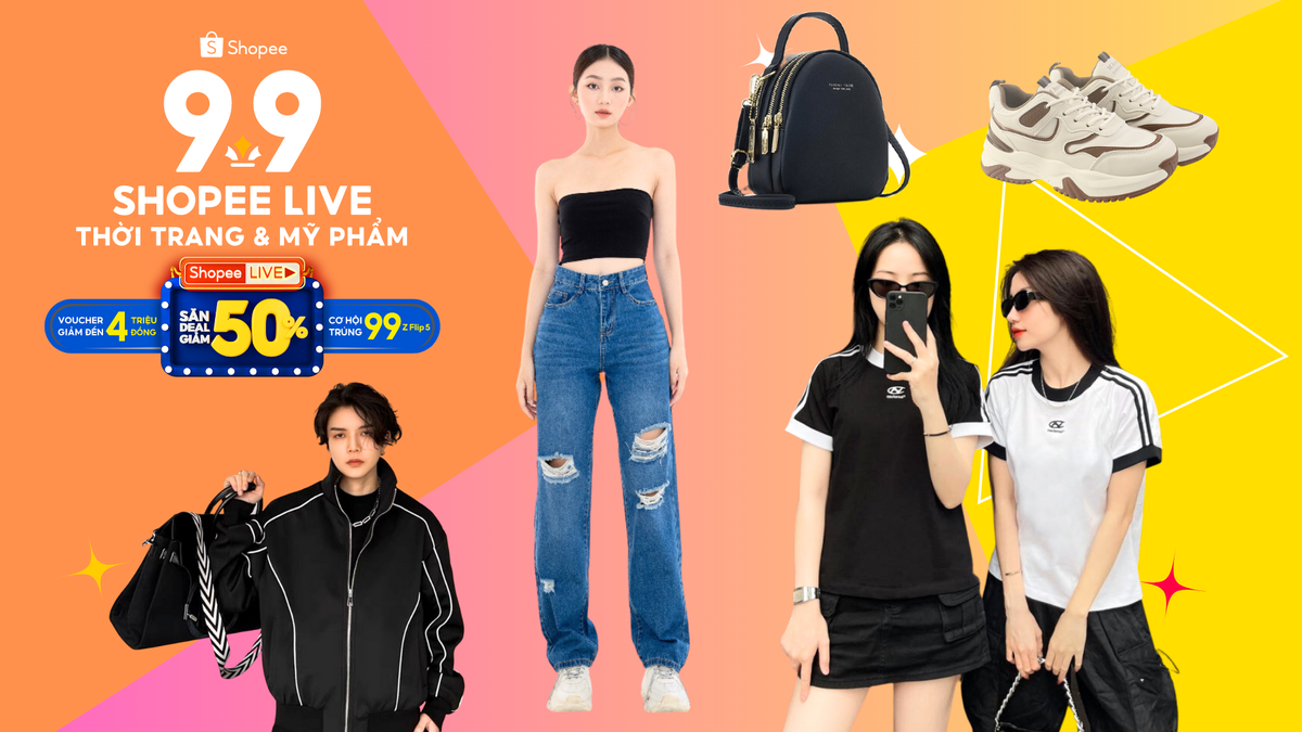 9.9 Shopee Live Thời Trang & Mỹ Phẩm chính thức mở màn hôm nay Ảnh 2