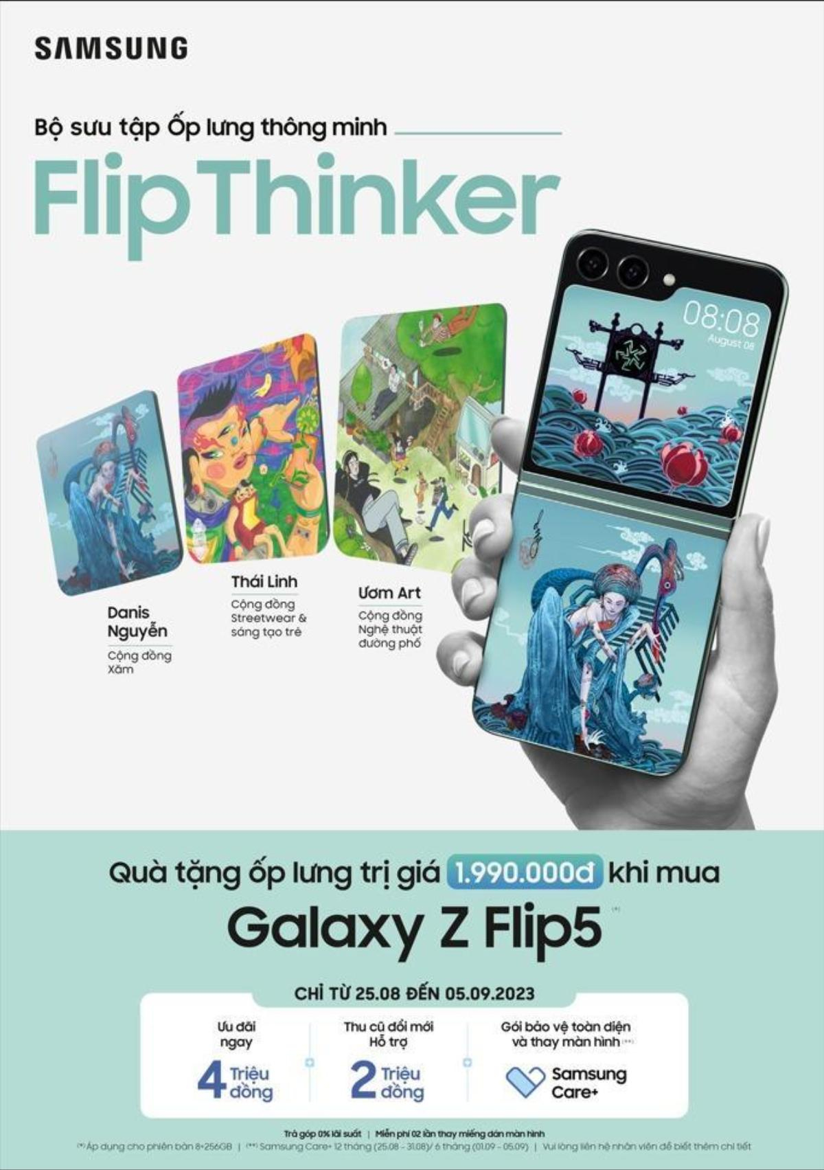 Samsung giới thiệu BST Flip Suit: đặc quyền dành cho giới trẻ Nhập Hội Linh Hoạt Ảnh 6